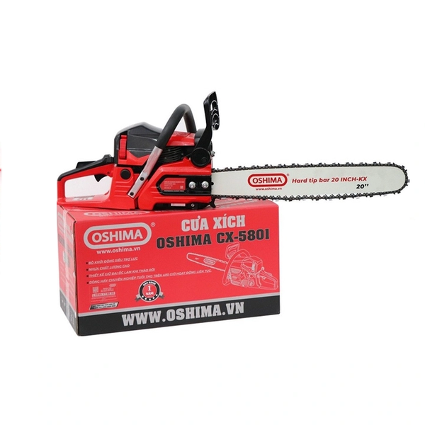 Máy Cưa Xích 2 Thì Oshima 2.4KW CX-5801