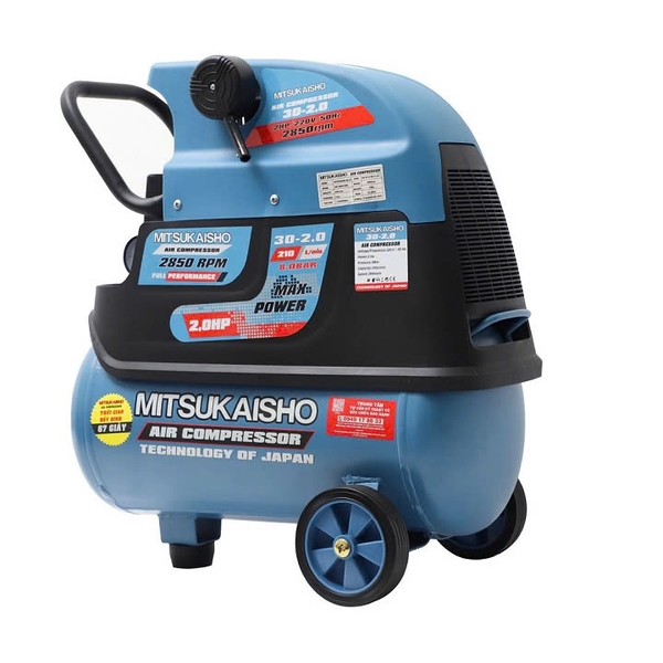 Máy Nén Khí Mitsukaisho Có Dầu 2HP 24L