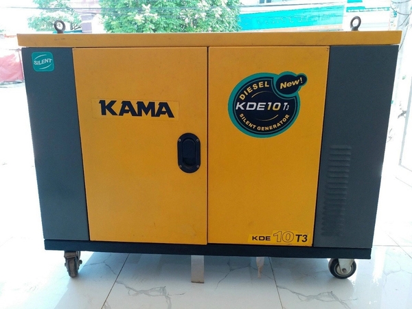 Máy Phát Điện Chạy Dầu 10Kw Kama KDE12T-3