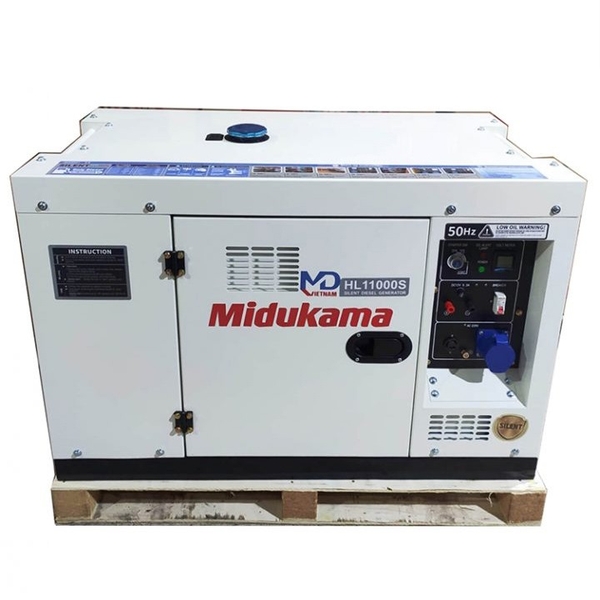 Máy Phát Điện Chạy Dầu 8KW Midukama HL11000S