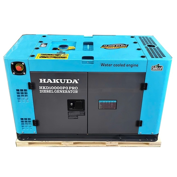 Máy Phát Điện Chạy Dầu HAKUDA 10KW HKD10000P1PRO Siêu Cách Âm