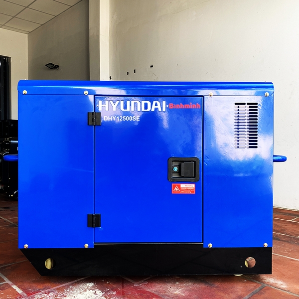 Máy Phát Điện Chạy Dầu Hyundai 10kw DHY12500SE