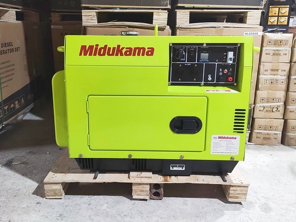 Máy Phát Điện Chạy Dầu Midukama 5KW HL6500T