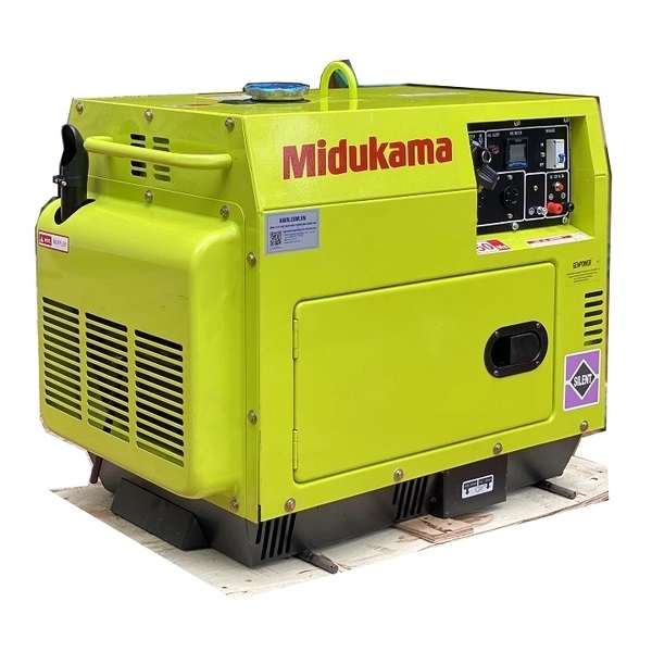 Máy Phát Điện Chạy Dầu Midukama 5KW HL6500T