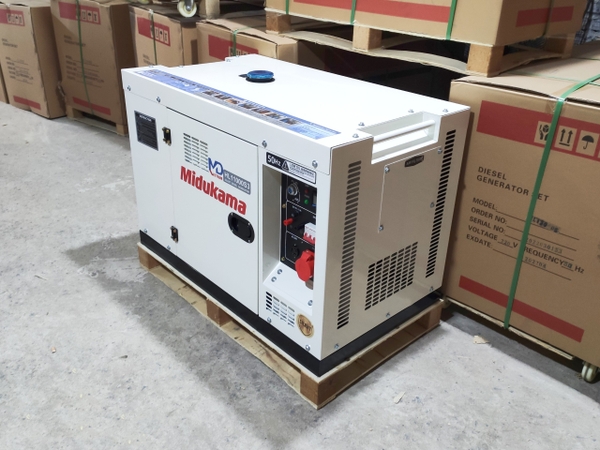 Máy Phát Điện Chạy Dầu 8KW Midukama HL11000S3 3 Pha