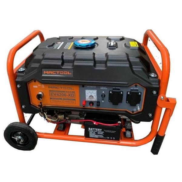 Máy Phát Điện Chạy Xăng 3KW Mactool EV4200