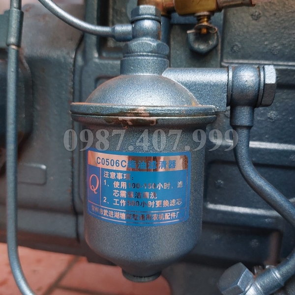 Máy Phát Điện Đầu Nổ Hoàng Anh 24HP 15KW (D24 Mát Gió, Đề)