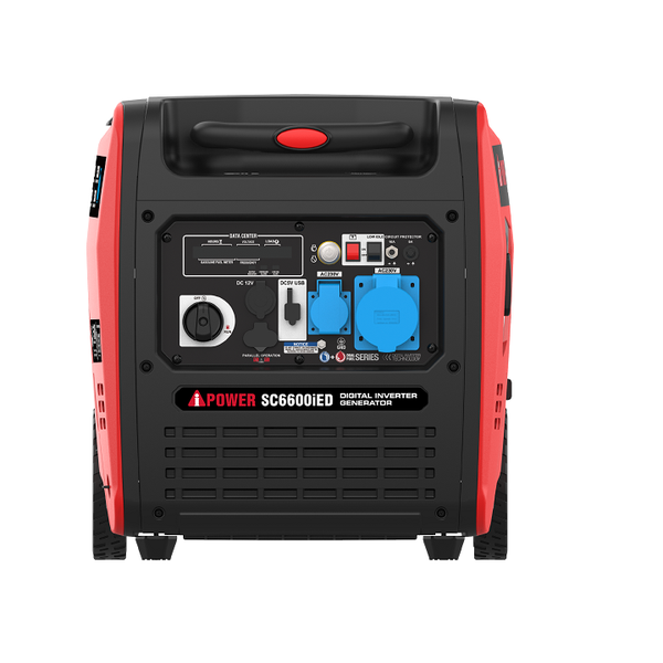 Máy Phát Điện Chạy Xăng Ipower 5Kw SC6600iED Inverter Có Đề Siêu Cách Âm