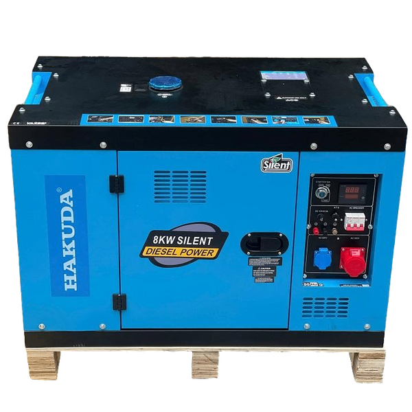 Máy phát điện chạy dầu HAKUDA 8KW HKD8000P3