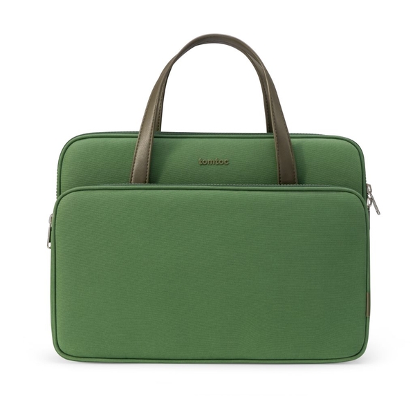 Túi Xách Tomtoc (Usa) Briefcase Premium For Macbook 13”/14”, Ultrabook 13″ Green H21-C01T01