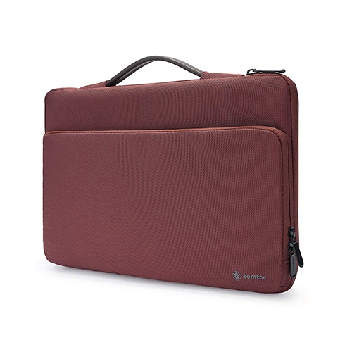 Túi Xách Chống Sốc Tomtoc (Usa) Briefcase Macbook Pro/Air 13” New Red – A14-B02R