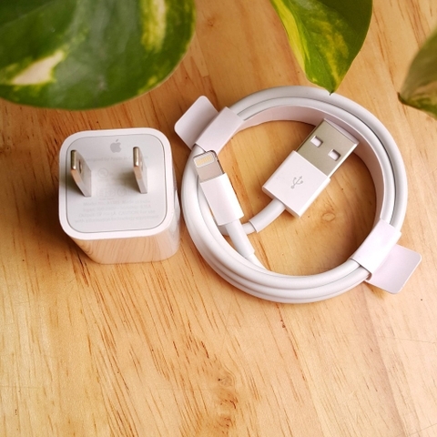 Bộ Cáp Sạc iPhone Chính Hãng Apple (Bóc Hộp iPhone Xs Max)