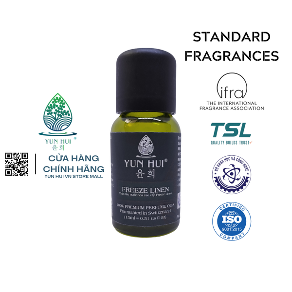 Tinh Dầu Thiên Nhiên Nước Hoa Thơm Phòng Cao Cấp Nhập Khẩu Freeze Linen YUN HUI - Với 3 Nốt Hương Sang Trọng Đặc Sắc - 15ml/50ml/100ml