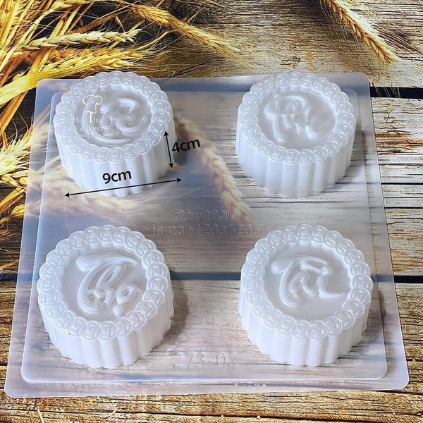 000220K19_Khuôn nhựa vĩ gồm 4 chữ Phúc Lộc Thọ Tài