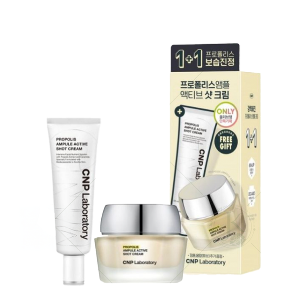 Set 2 Kem Dưỡng CNP Laboratory Propolis Ampule Active Shot Cream