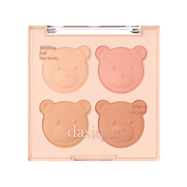 Bảng Phấn Má 4 Ô Dasique My Bear Collection Blending Mood Cheek