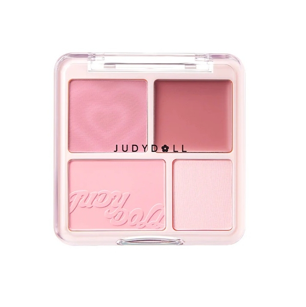 Bảng Phấn Má Hồng & Bắt Sáng 4 Ô Judydoll Blush & Highlight Palette