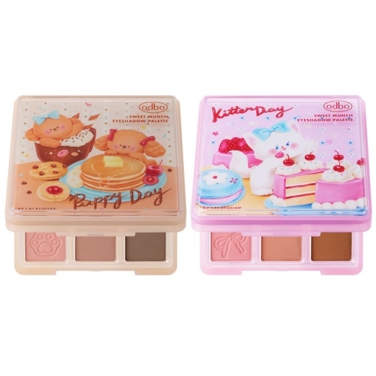 Bảng Phấn Mắt 9 Ô Odbo Kitten Day & Puppy Day Eyeshadow Palette