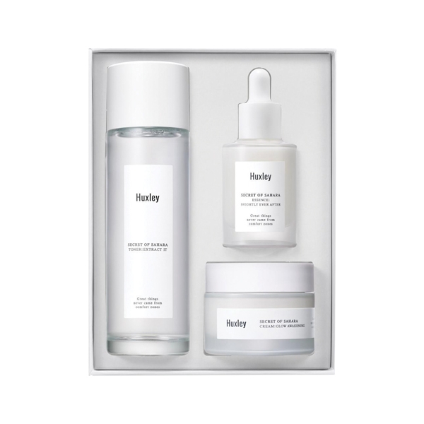 Bộ Dưỡng Trắng Da Cao Cấp Huxley Brightening Trio Set