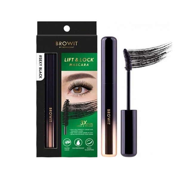 Chuốt Mi Browit By NongChat Lift & Lock Mascara