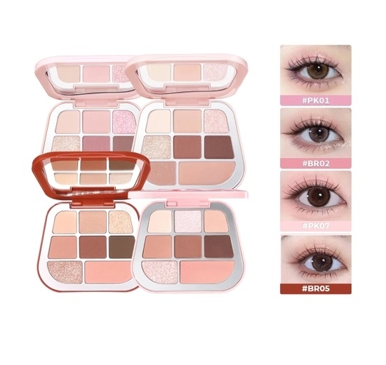 Bảng Phấn Mắt 8 Ô Focallure 8 Pan Pressed Powder Palette