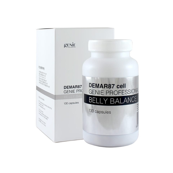 Viên Uống Giảm Mỡ Bụng Genie Demar87 Cell Professional Belly Balance 130 Viên Hàn Quốc