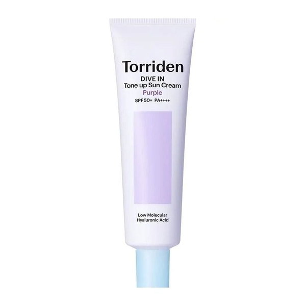 Kem Chống Nắng Nâng Tone TORRIDEN Tone Up Sun Cream Purple SPF50+ PA++++ 60ml