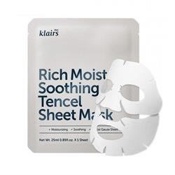 Mặt Nạ Giấy Klairs Rich Moist Soothing Tencel Sheet Mask