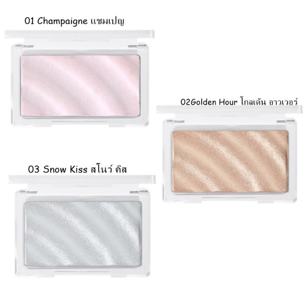 Phấn Bắt Sáng Odbo Glowing Skin Highlighter