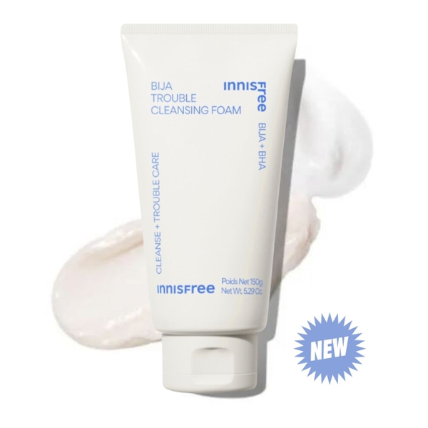 Sữa Rửa Mặt Innisfree Bija Trouble Facial Foam