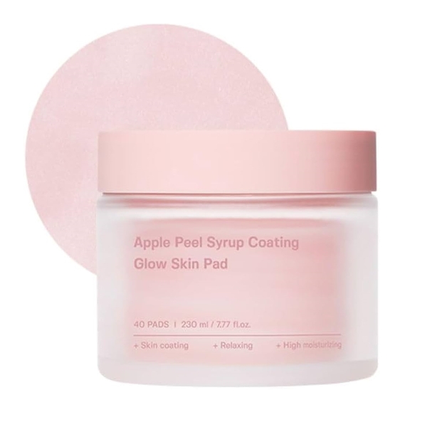 Nước Hoa Hồng Dạng Miếng Sungboon Apple Peel Glow Skin Syrup Soothing Pad