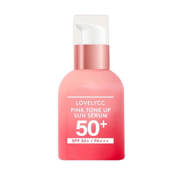 Tinh Chất Chống Nắng Dưỡng Trắng LovelyCC Pink Tone Up Sun Serum SPF50 PA+++