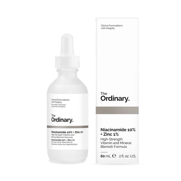 Tinh Chất Dưỡng Trị Thâm Mụn The Ordinary Niacinamide 10% + Zinc 1% Serum