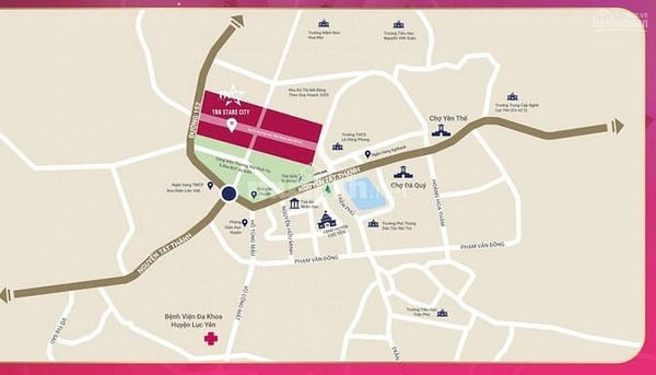 Bán 10 lô đất nền vị trí đẹp dự án TNR Starscity - Lục Yên - Yên Bái