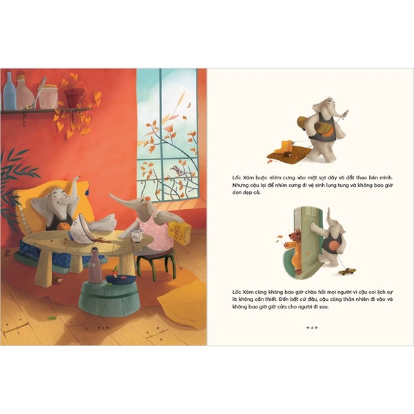 Truyện Hay Giúp Trẻ Thông Thái - Voi Con Biết Tôn Trọng Mọi Người