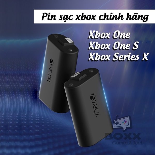 Pin sạc xbox chính hãng cho tay cầm xbox one s, xbox series x, pin xbox ...