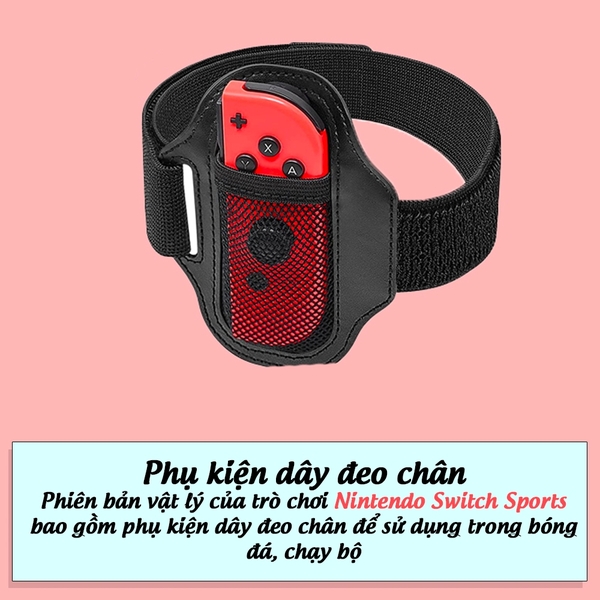 Băng Game Nintendo Switch Sports tặng kèm Leg Strap