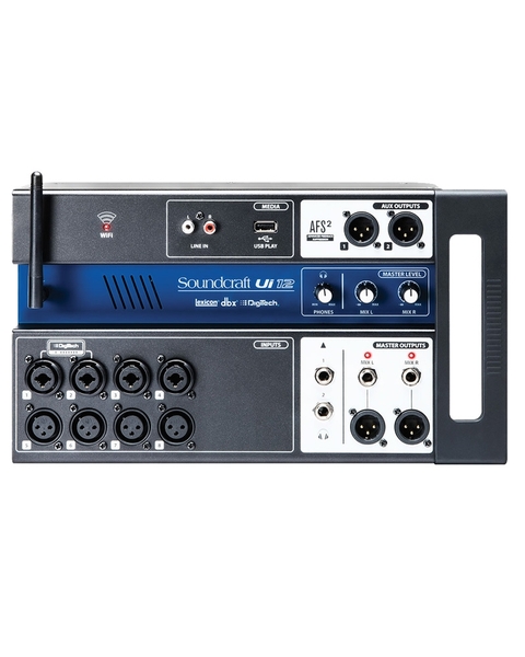 Mixer digital SOUNDCRAFT Ui12 - Hàng Chính hãng PGI