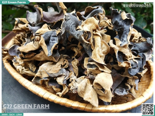 Nấm mèo (mộc nhĩ) khô