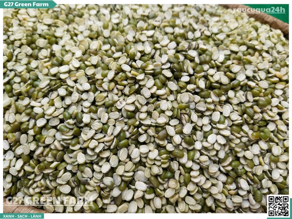 Đậu xanh cà còn vỏ khô