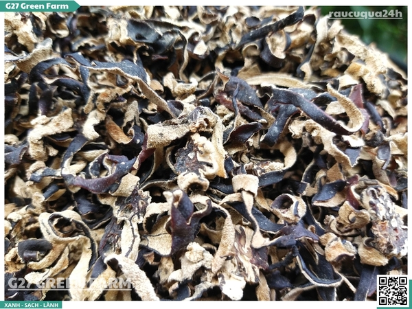 Nấm mèo (mộc nhĩ) khô cắt sợi