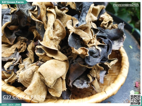 Nấm mèo (mộc nhĩ) khô