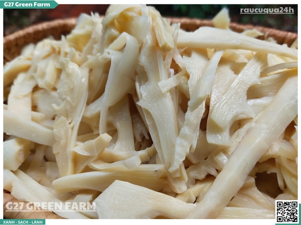 Măng luộc cắt sợi