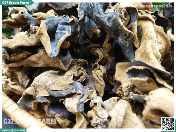 Nấm mèo (mộc nhĩ) khô