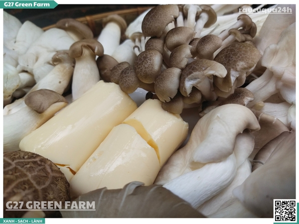 Combo nấm mix đậu hũ trứng