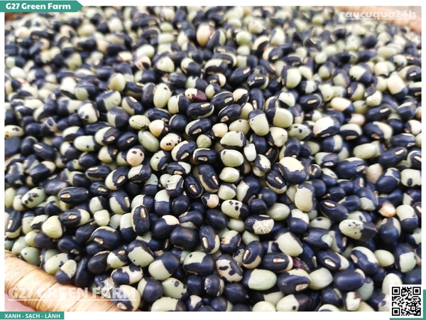 Đậu mắt cua (đậu xanh đen) khô