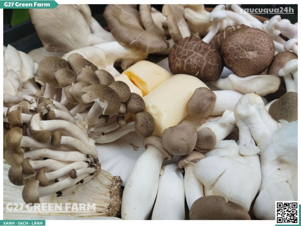 Combo nấm mix đậu hũ trứng