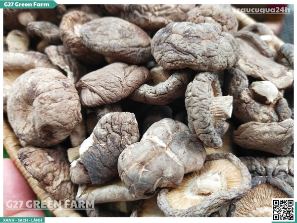 Nấm đông cô khô