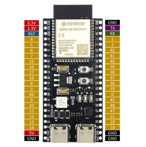 ESP32 S3 WROOM 1 WIFI BLE 5.0 DEV BOARD Linh Kiện 1993