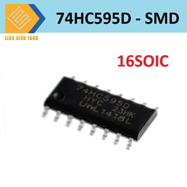 74hc595d-16soic-8bit